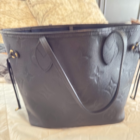 Louis Vuitton Handbags - Louis Vuitton Black Embossed Tote
